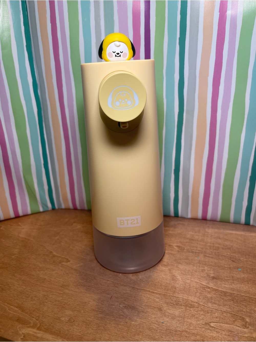 BT21 Official Authentic Goods CHIMMY Auto Hand Soap Dispenser